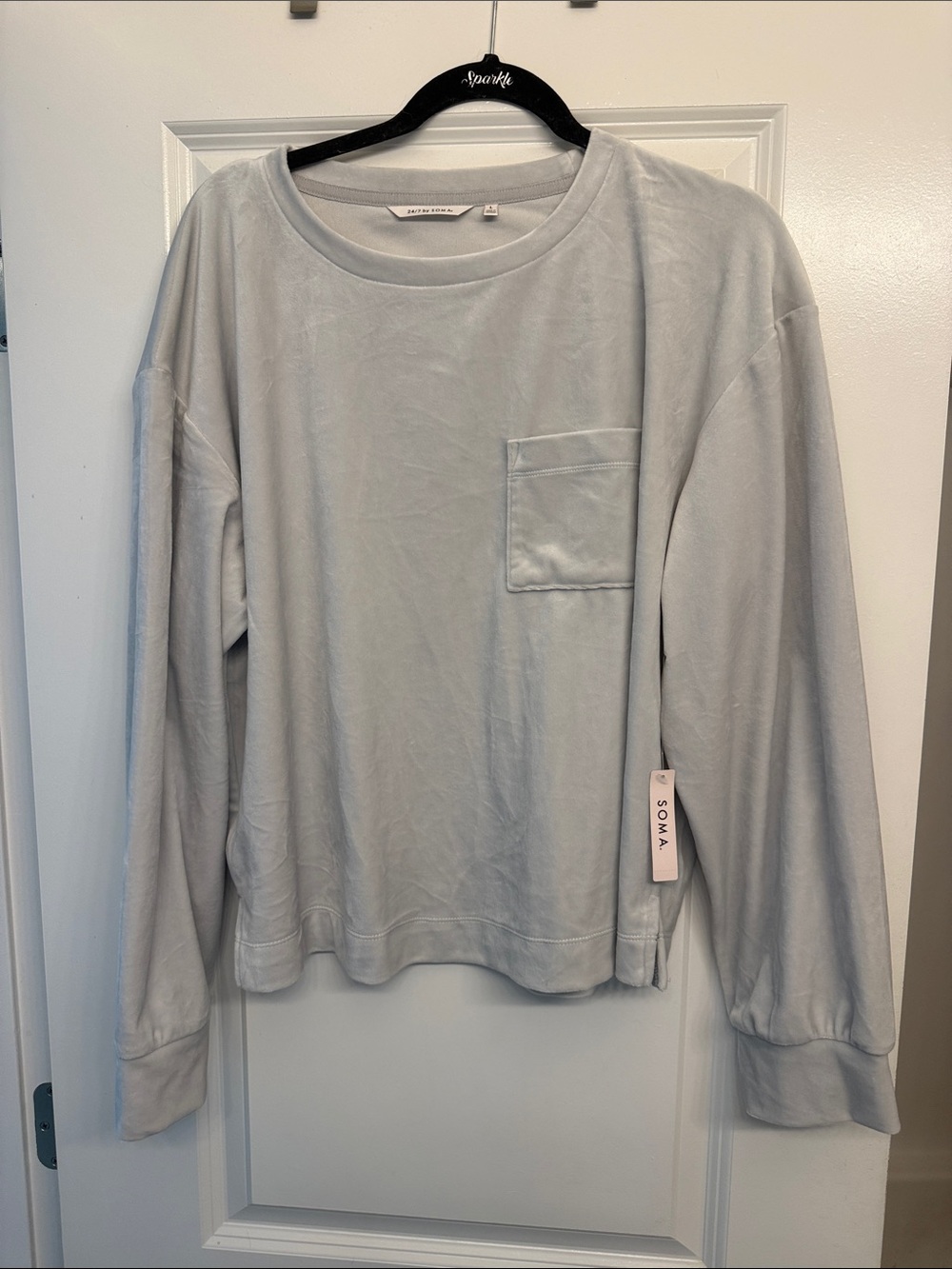 NWT SOMA Velvet Sweat Set - Picture 7 of 8